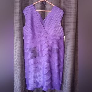 Coldwater Creek Flutter Pleat Dress